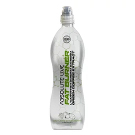 Fehér háttérrel egy Absolute Live Fat Burner - Kaktuszfüge-eper ízű sportital