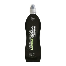 Fehér háttérrel egy Absolute Live Mega BCAA + L-glutamin ital, Magic Fruit (Grapefruit-kaktuszfüge) ízben