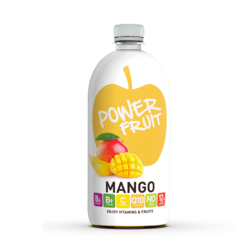 Power Fruit Mangó Q10, C- és B-vitaminokkal 0,75 L