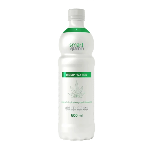 Smart Vitamin Hemp Water - Grapefruit-eper-bazsalikom 0,6 L